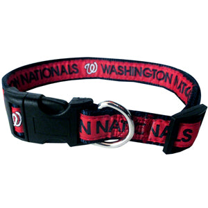 Washington Nationals Dog Collar or Leash - 3 Red Rovers