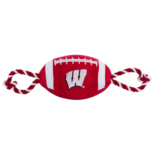 WI Badgers Football Rope Toys - 3 Red Rovers