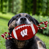 WI Badgers Football Rope Toys - 3 Red Rovers