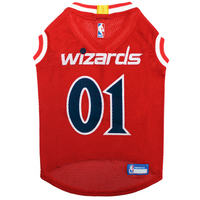 Washington Wizards Pet Jersey - 3 Red Rovers