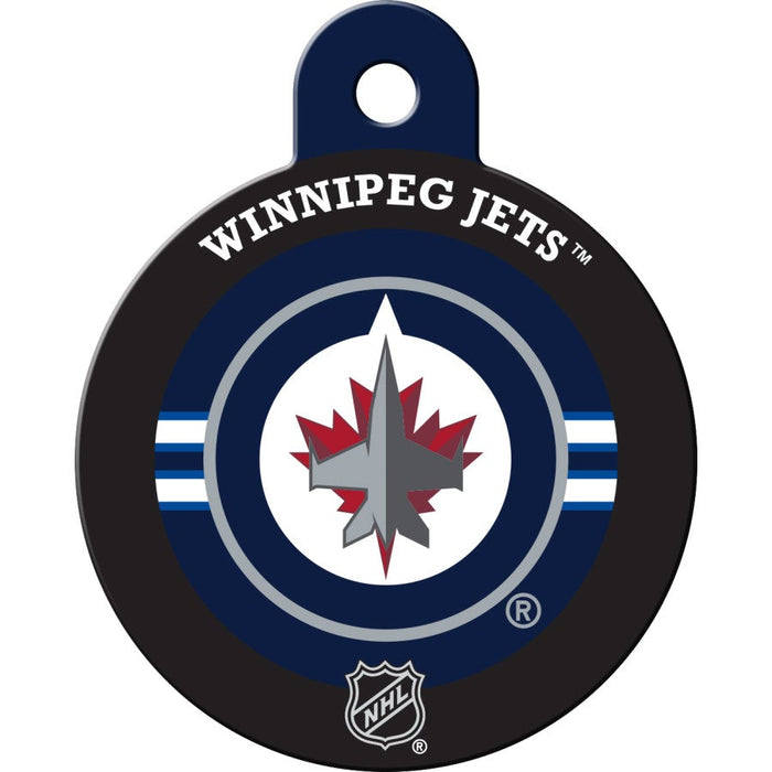 Winnipeg Jets Pet ID Tag - 3 Red Rovers