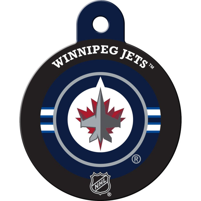 Winnipeg Jets Pet ID Tag - 3 Red Rovers