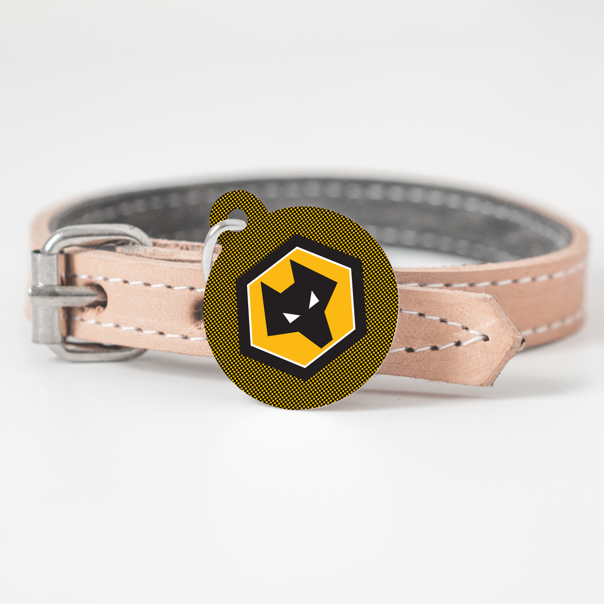 Wolverhampton Wanderers FC Handmade Pet ID Tag - 3 Red Rovers