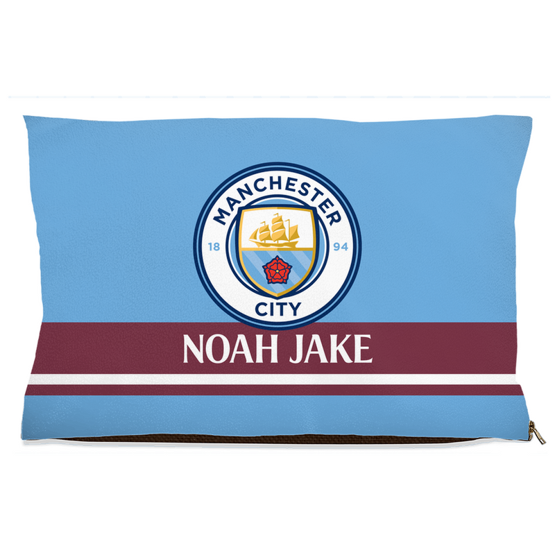 Manchester City FC 23 Home Inspired Pet Beds - 3 Red Rovers