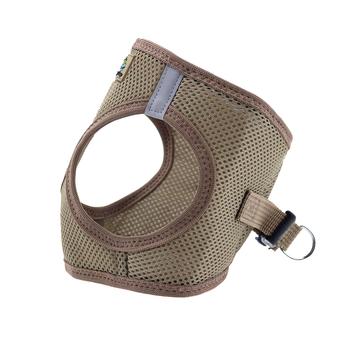 American River Ultra Choke Free Soft Mesh Dog Harness™ - Fossil Brown - 3 Red Rovers