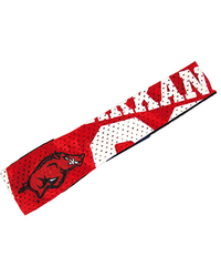 AR Razorbacks Fanband Headband - 3 Red Rovers