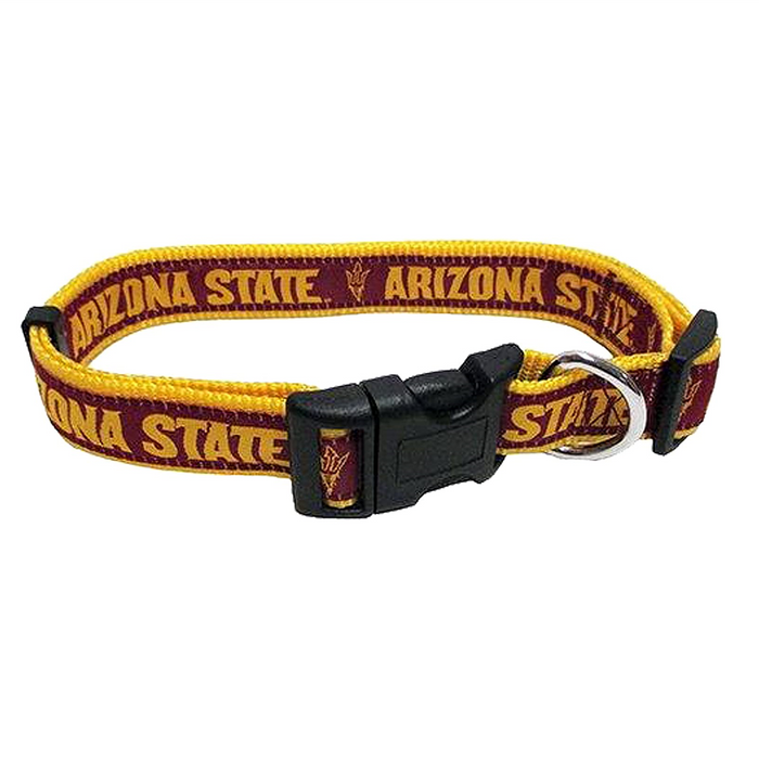 AZ State Sun Devils Dog Collar - 3 Red Rovers