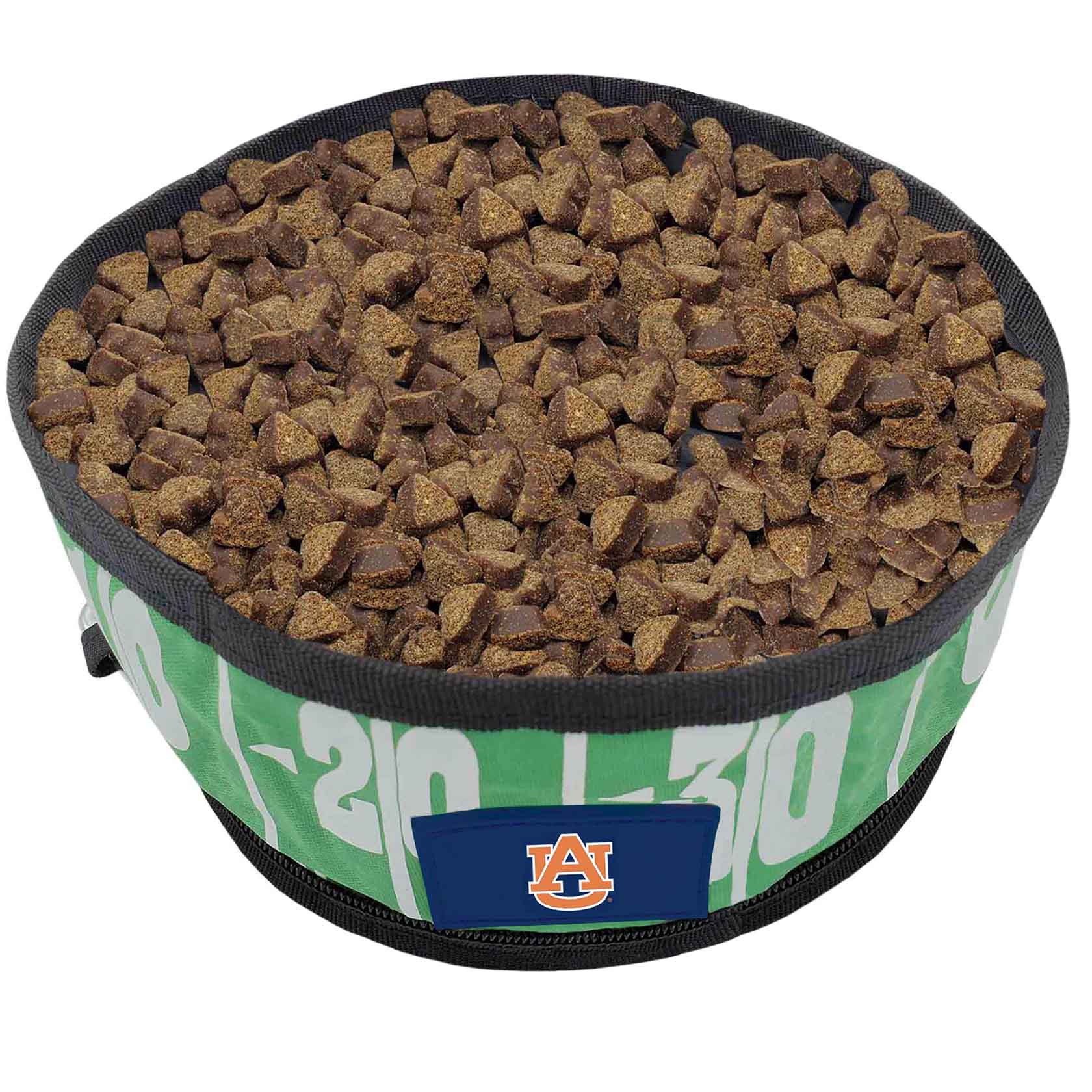 Auburn Tigers Collapsible Pet Bowl