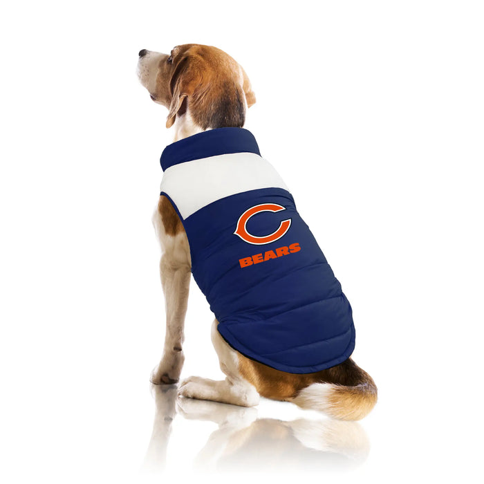 Chicago Bears Parka Puff Vest