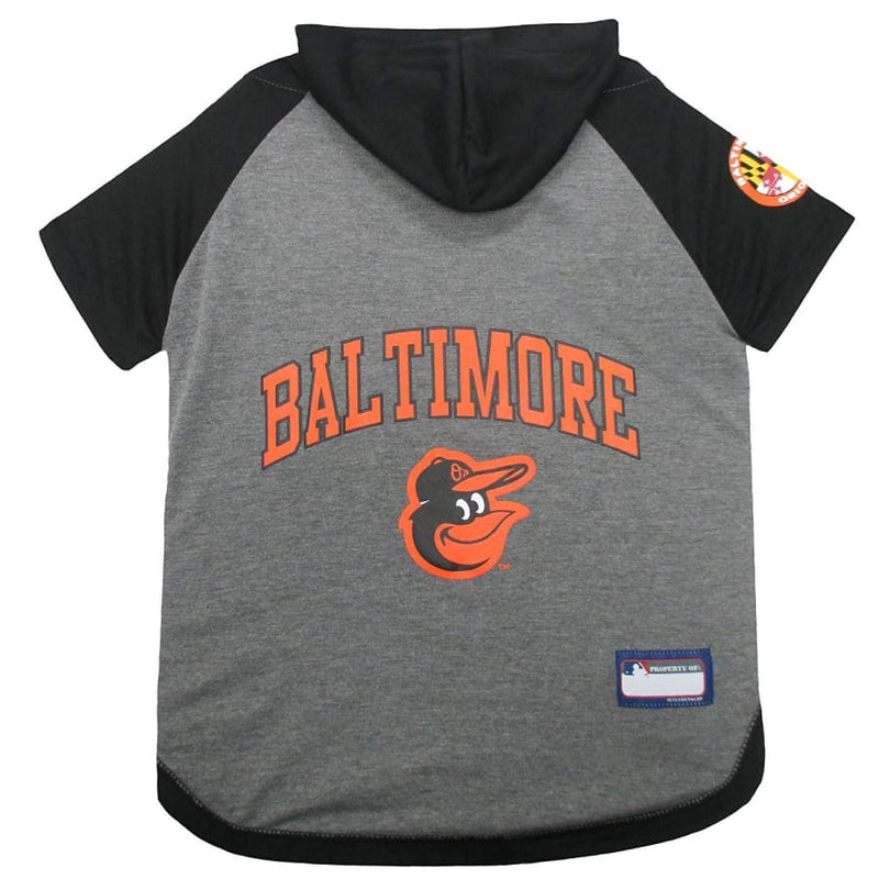 Baltimore Orioles Lightweight Pet Hoodie - 3 Red Rovers