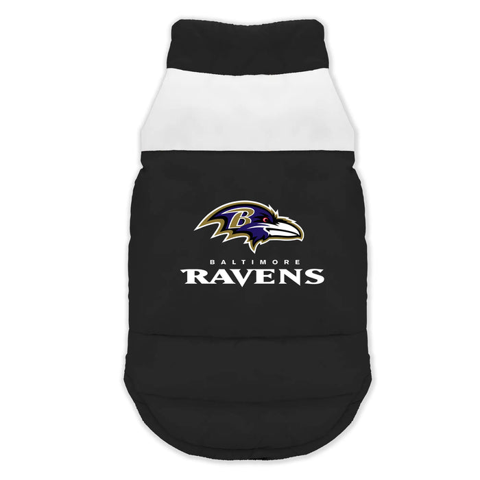 Baltimore Ravens Parka Puff Vest