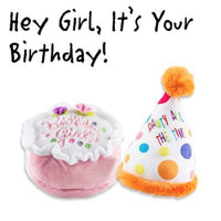 Birthday Girl Plush Toy Gift Set - 3 Red Rovers