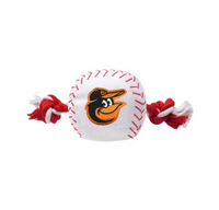 Baltimore Orioles Baseball Rope Toys - 3 Red Rovers