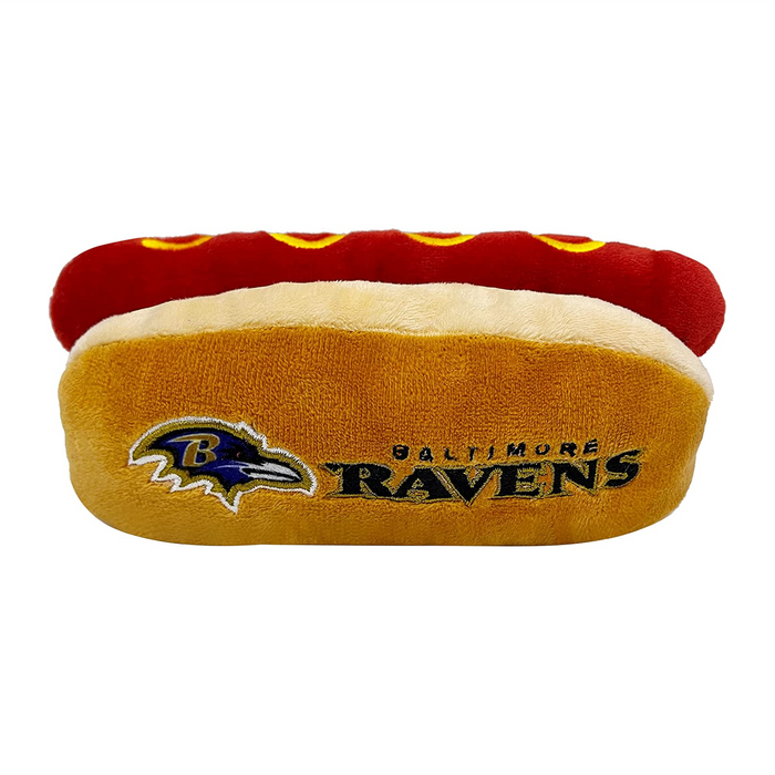 Baltimore Ravens Hot Dog Plush Toys - 3 Red Rovers