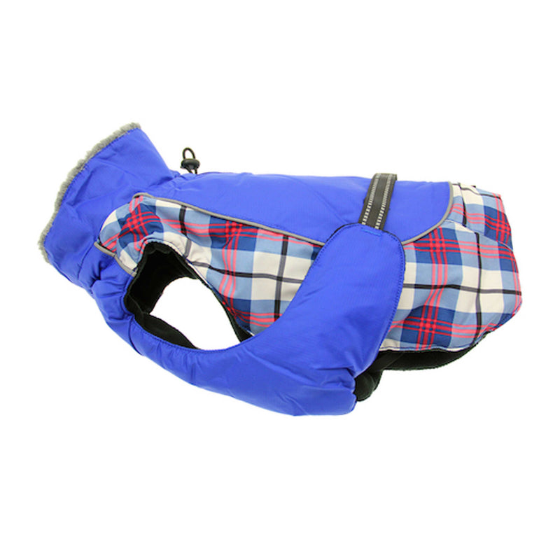 Alpine All Weather Coat - Royal Blue Plaid - 3 Red Rovers