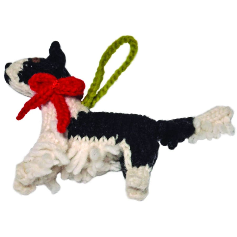 Border Collie Handmade Ornament - 3 Red Rovers