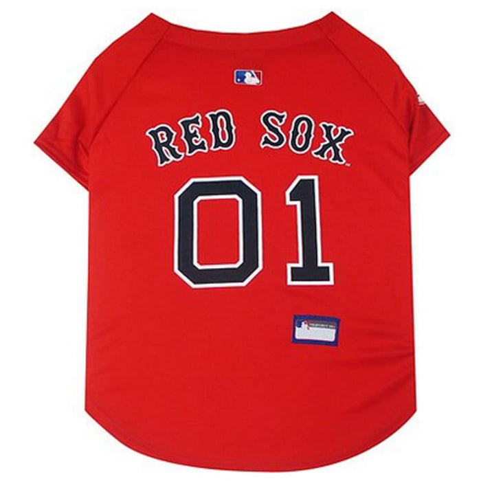 Boston Red Sox Pet Jersey - 3 Red Rovers
