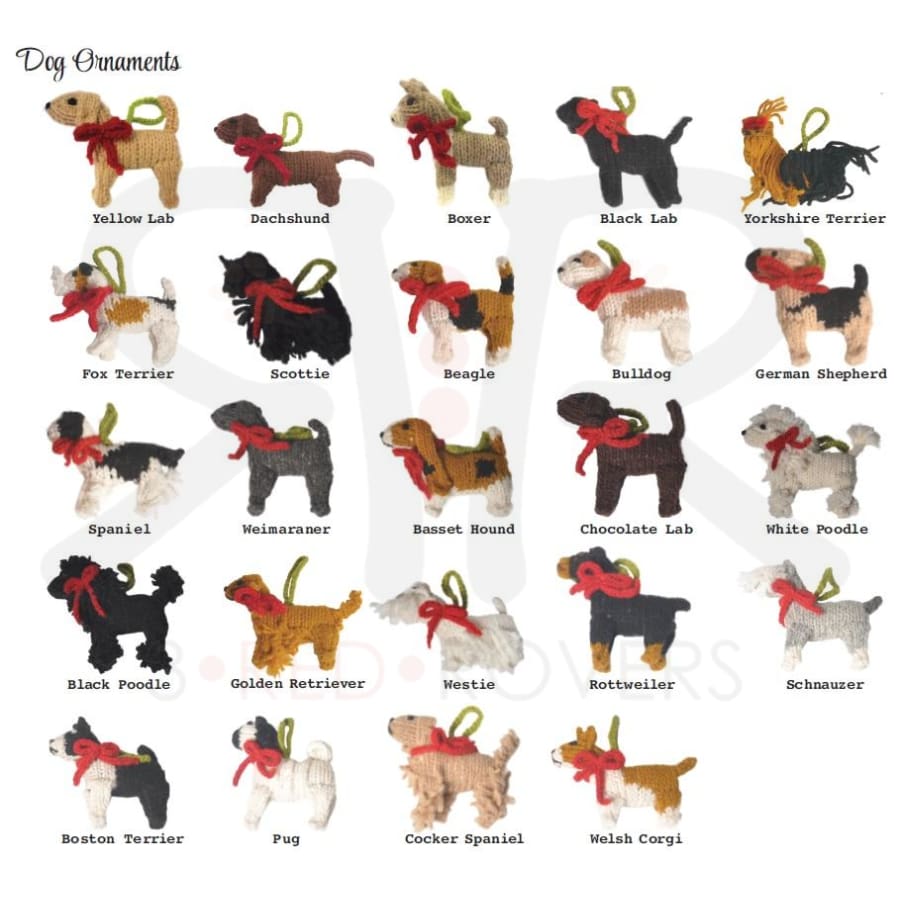 Boston Terrier Handmade Ornament - 3 Red Rovers