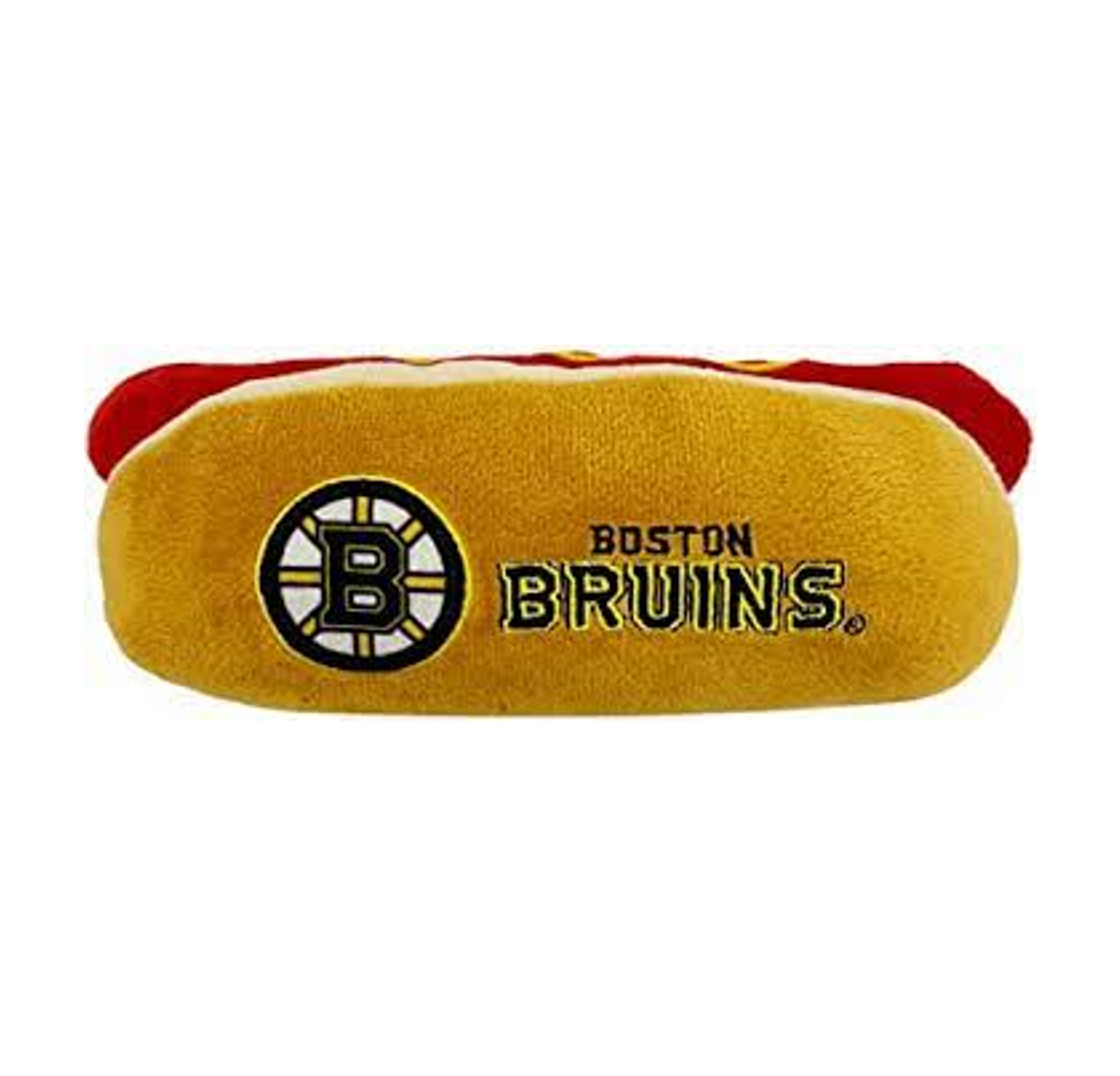 Boston Bruins Hot Dog Plush Toys - 3 Red Rovers