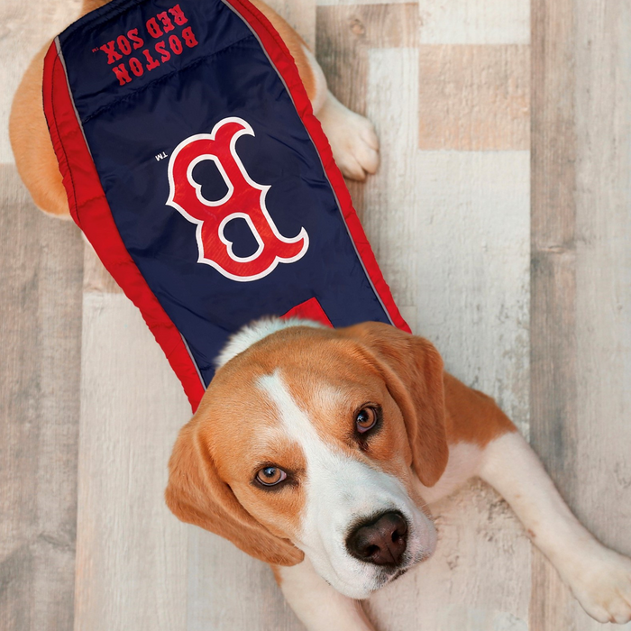 Boston Red Sox Game Day Puffer Vest - 3 Red Rovers