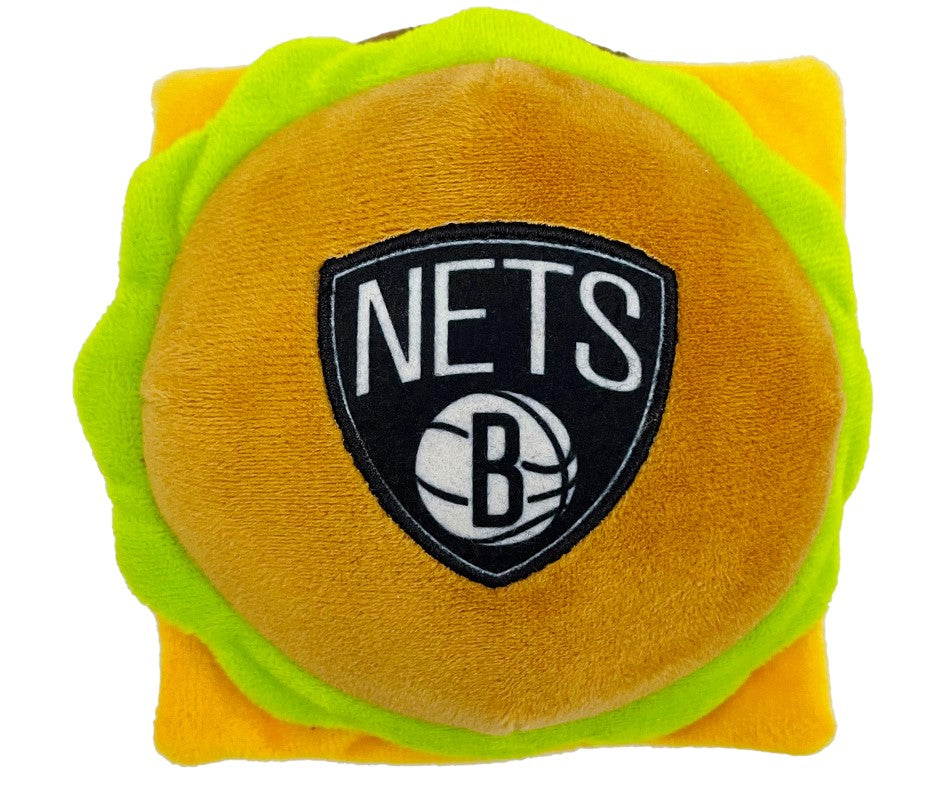 Brooklyn Nets Hamburger Plush Toys - 3 Red Rovers