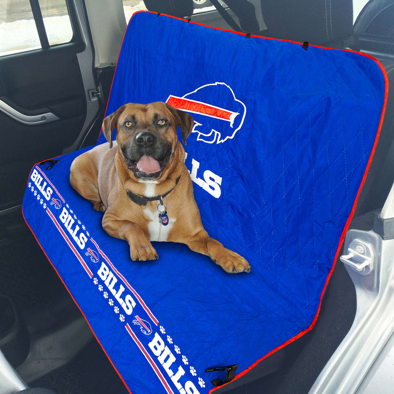 Buffalo Bills Pet Car Seat Protector - 3 Red Rovers
