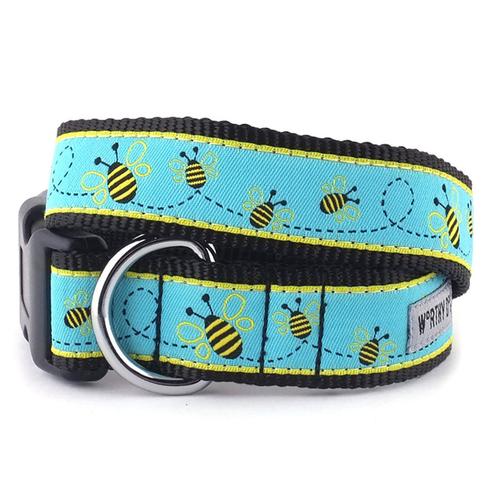 Busy Bee Collection Dog Collar or Leads - 3 Red Rovers