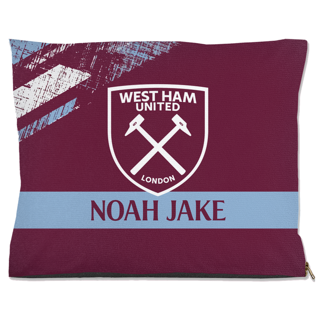 West Ham United FC 23 Home Inspired Pet Beds - 3 Red Rovers