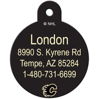 Calgary Flames Pet ID Tag - 3 Red Rovers