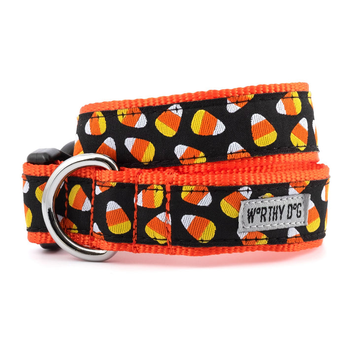 Candy Corn Collection Dog Collar or Leads - 3 Red Rovers