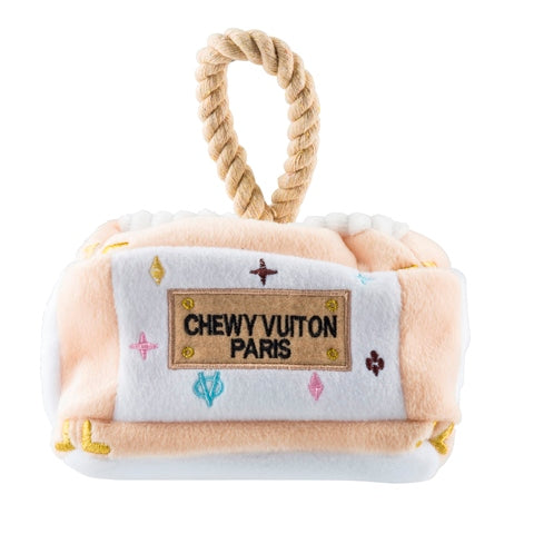 Chewy Vuiton White Trunk Activity House - 3 Red Rovers