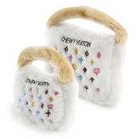 Chewy Vuiton White Purse Toy - 3 Red Rovers