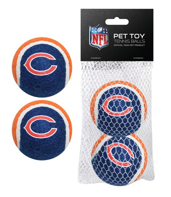 Chicago Bears Tennis Balls - 2 Pack - 3 Red Rovers