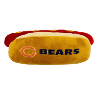 Chicago Bears Hot Dog Plush Toys - 3 Red Rovers
