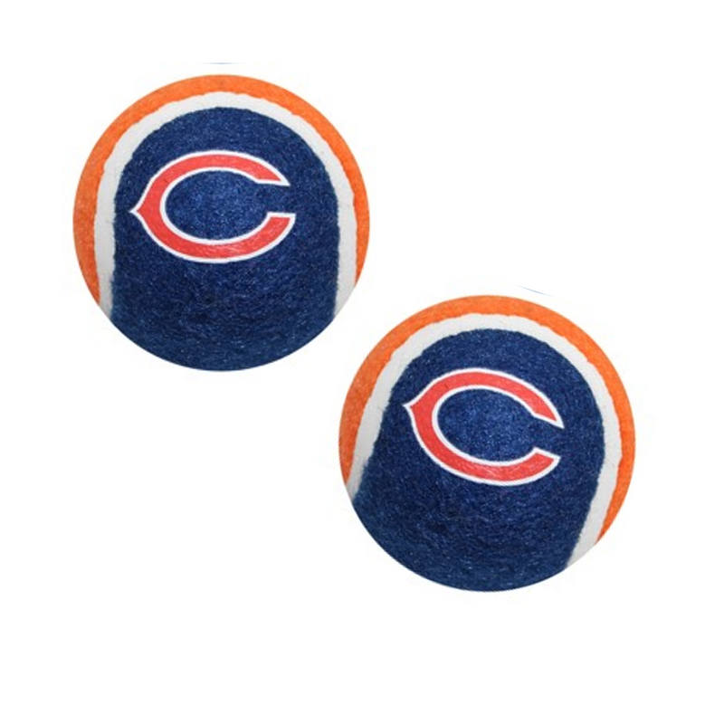 Chicago Bears Tennis Balls - 2 Pack - 3 Red Rovers