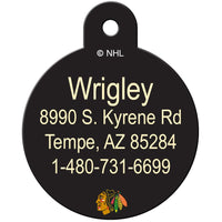 Chicago Blackhawks Pet ID Tag - 3 Red Rovers