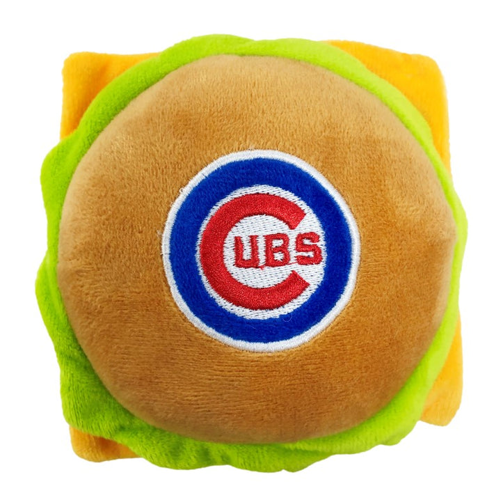 Chicago Cubs Hamburger Plush Toys - 3 Red Rovers