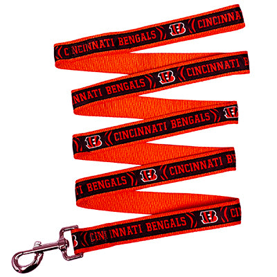 Cincinnati Bengals Satin Dog Collar or Leash - 3 Red Rovers