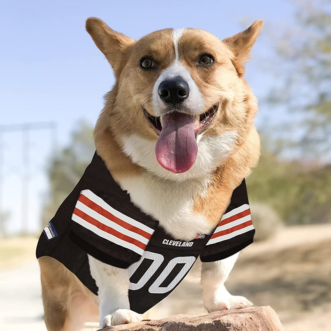 Cleveland browns dog clearance shirt