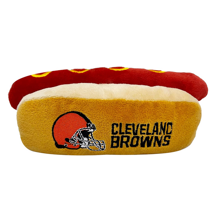 Cleveland Browns Hot Dog Plush Toys - 3 Red Rovers