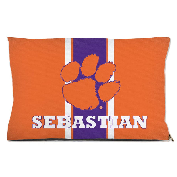 Clemson Tigers Handmade Pet Bed - 3 Red Rovers