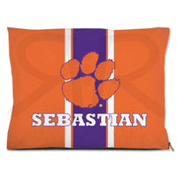 Clemson Tigers Handmade Pet Bed - 3 Red Rovers