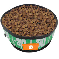 Clemson Tigers Collapsible Pet Bowl - 3 Red Rovers