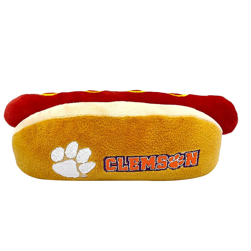 Clemson Tigers Hot Dog Plush Toys - 3 Red Rovers