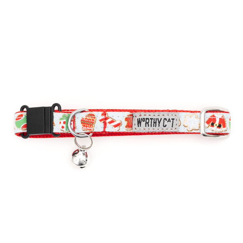 Cookies for Santa Paws Cat Collar - 3 Red Rovers