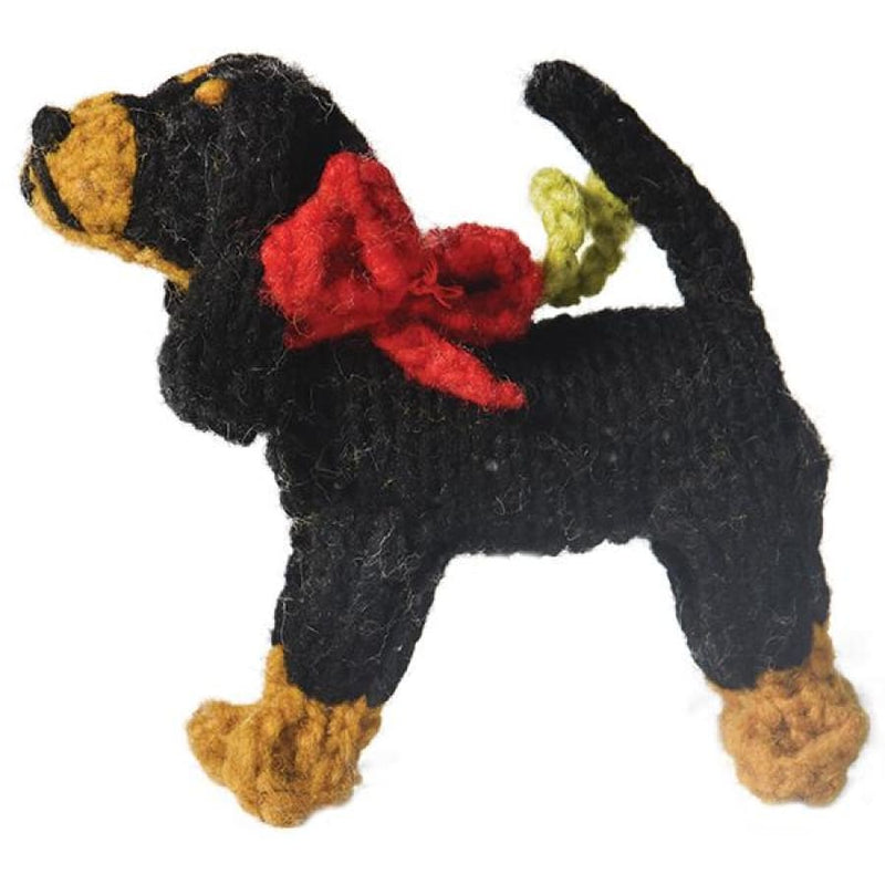 Coonhound Handmade Ornament - 3 Red Rovers