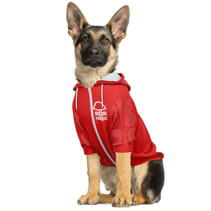 Nottingham Forest FC 23 Home Inspired Pet Hoodies - 3 Red Rovers