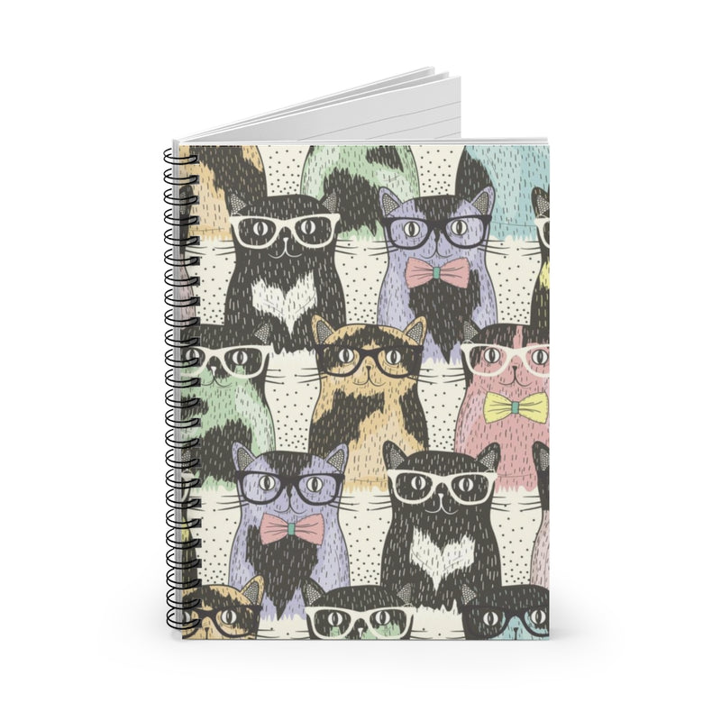 Smarty Cats Spiral Ruled Notebook - 3 Red Rovers