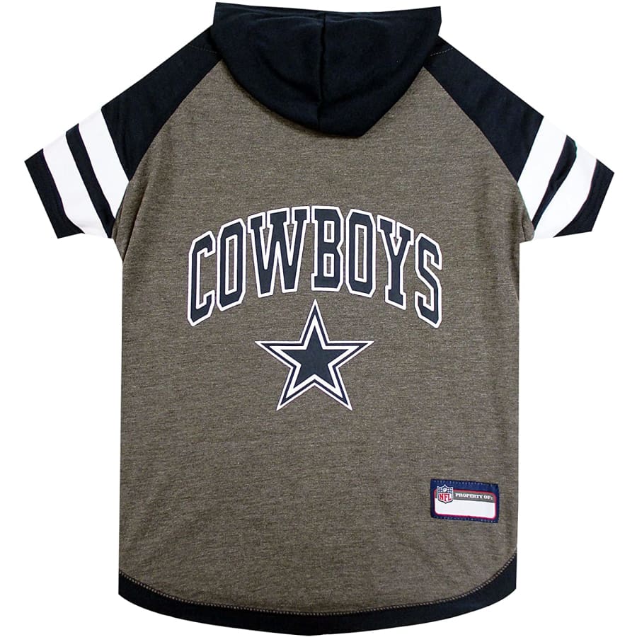 Dallas Cowboys Lightweight Pet Hoodie - 3 Red Rovers