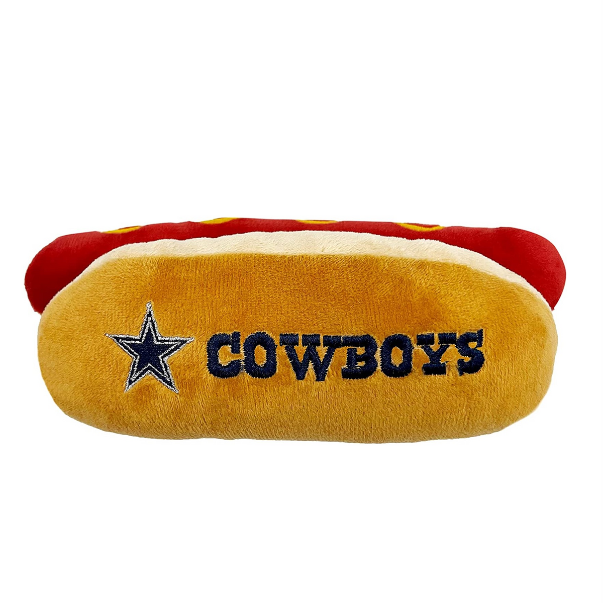 Dallas Cowboys Hot Dog Plush Toys - 3 Red Rovers